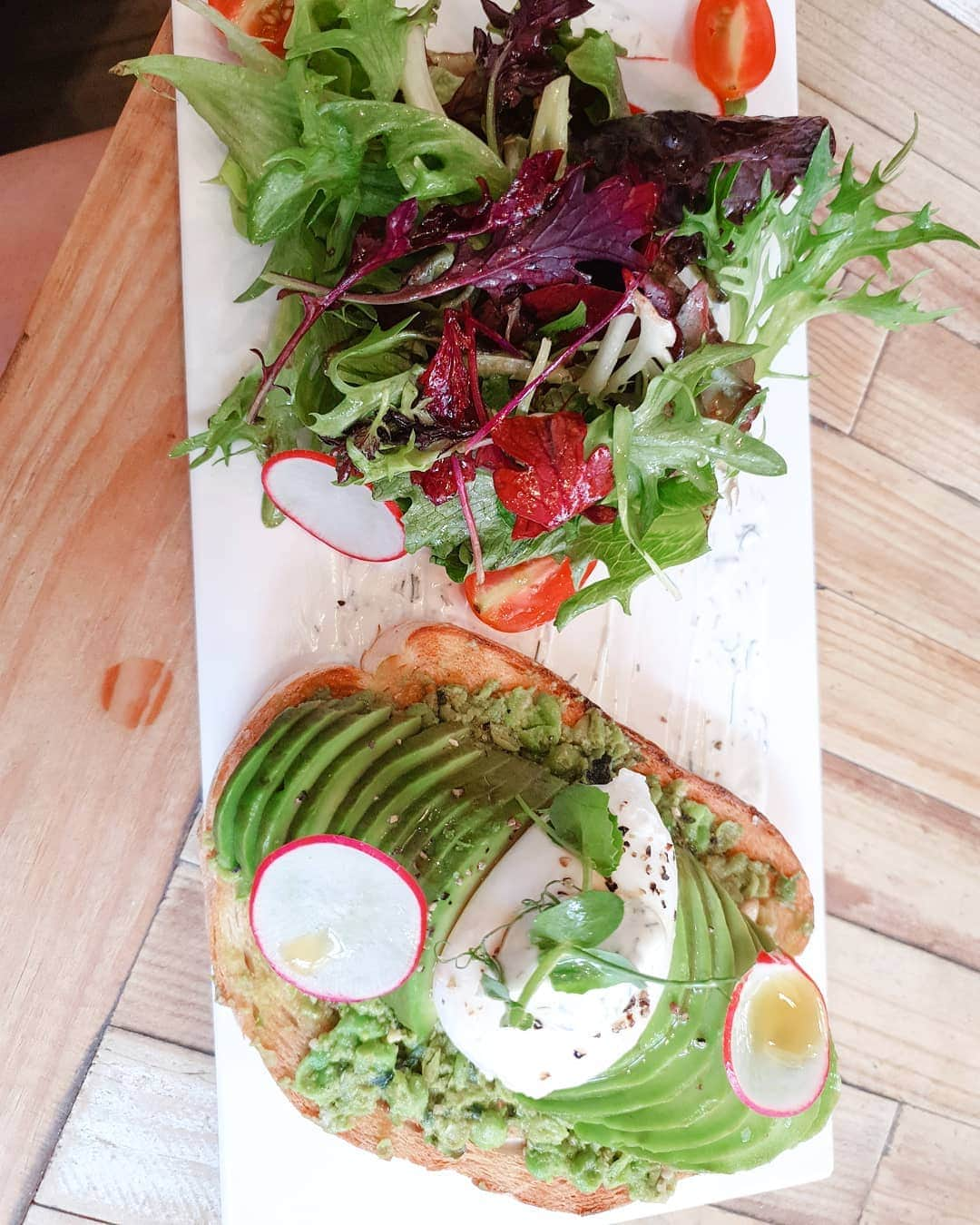 クララさんのインスタグラム写真 - (クララInstagram)「@elephantgrounds #avocadotoast」9月19日 12時02分 - actressclara