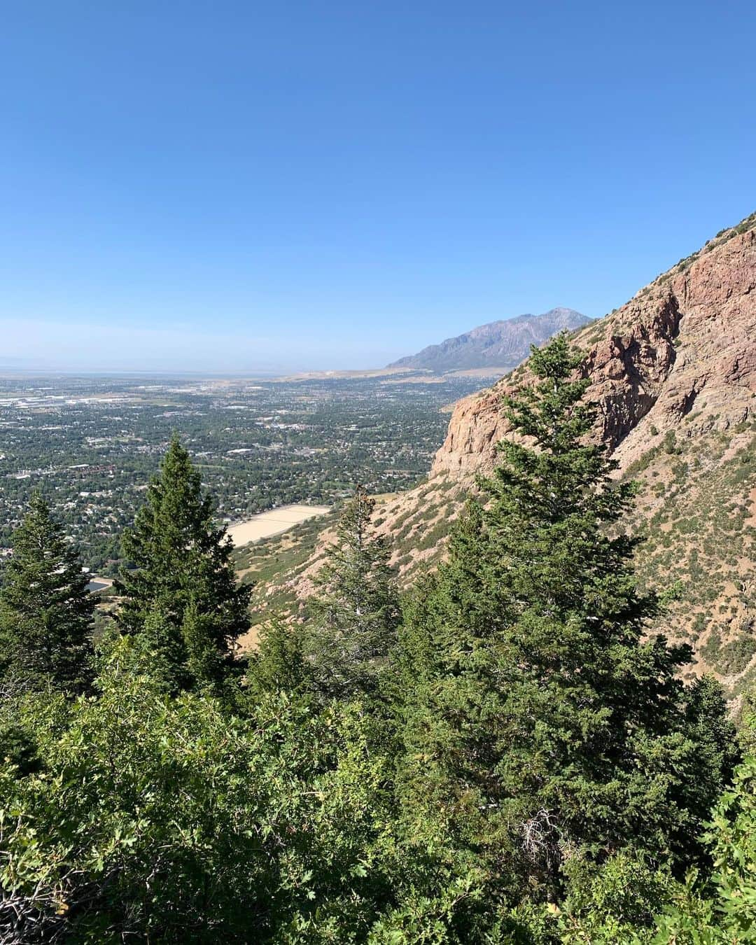 エミリー・スワローさんのインスタグラム写真 - (エミリー・スワローInstagram)「Worth the rattlesnake sighting and the glutes-on-fire trail incline. #okbutmaybedonttellmyparentsaboutthesnake #utah #hiking #takemetothemountains #peak #wasatch #malanspeak #malanspeaktrail #greatsaltlake」9月19日 7時12分 - bigeswallz