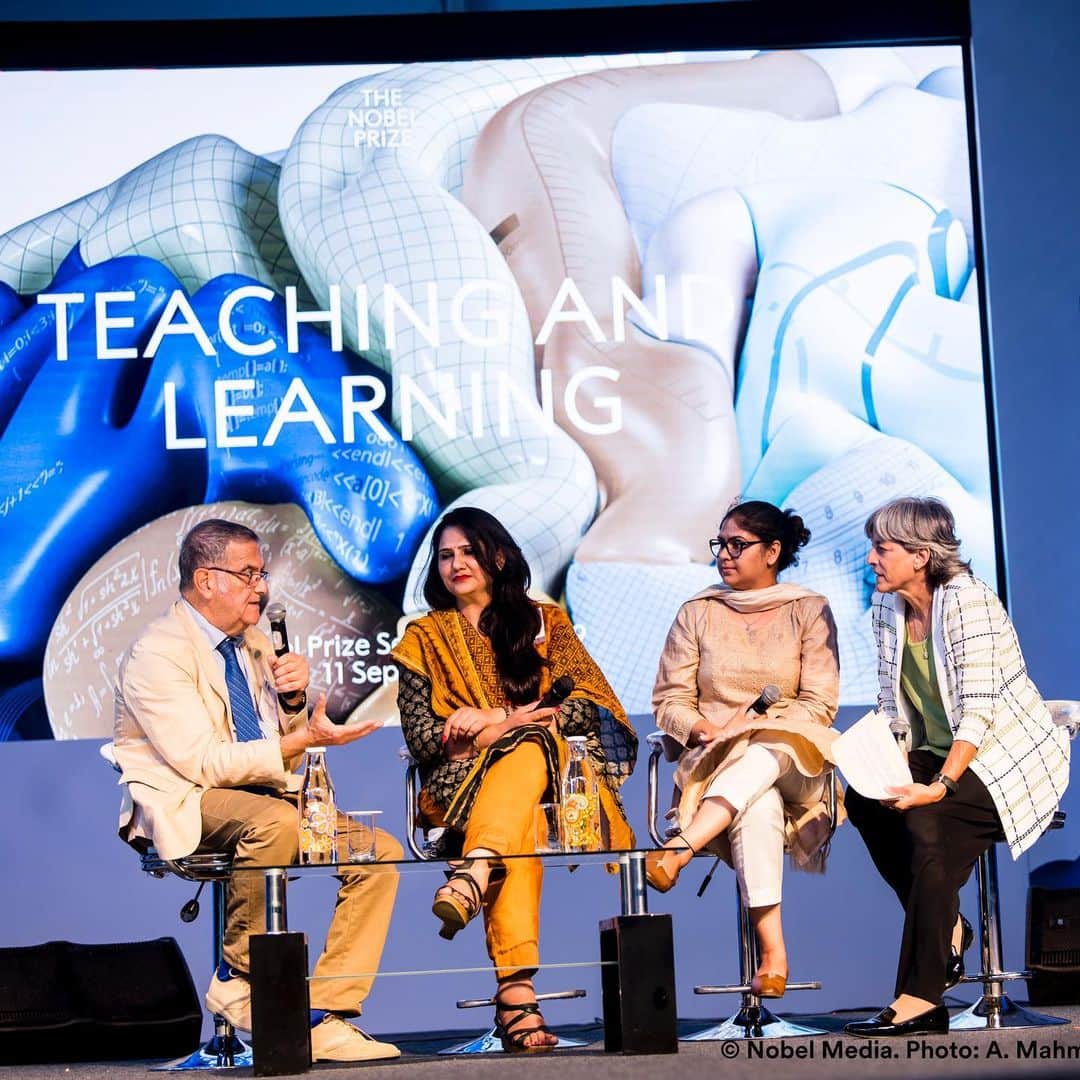 3M（スリーエム）さんのインスタグラム写真 - (3M（スリーエム）Instagram)「Discussing the future of learning, investing in youth & the role of #teachers, Nobel Laureates & world experts meet in India as part of the Nobel Prize Series, a partnership with Nobel Media & 3M. #CelebrateScience (link in bio for more info)」9月19日 7時37分 - 3m
