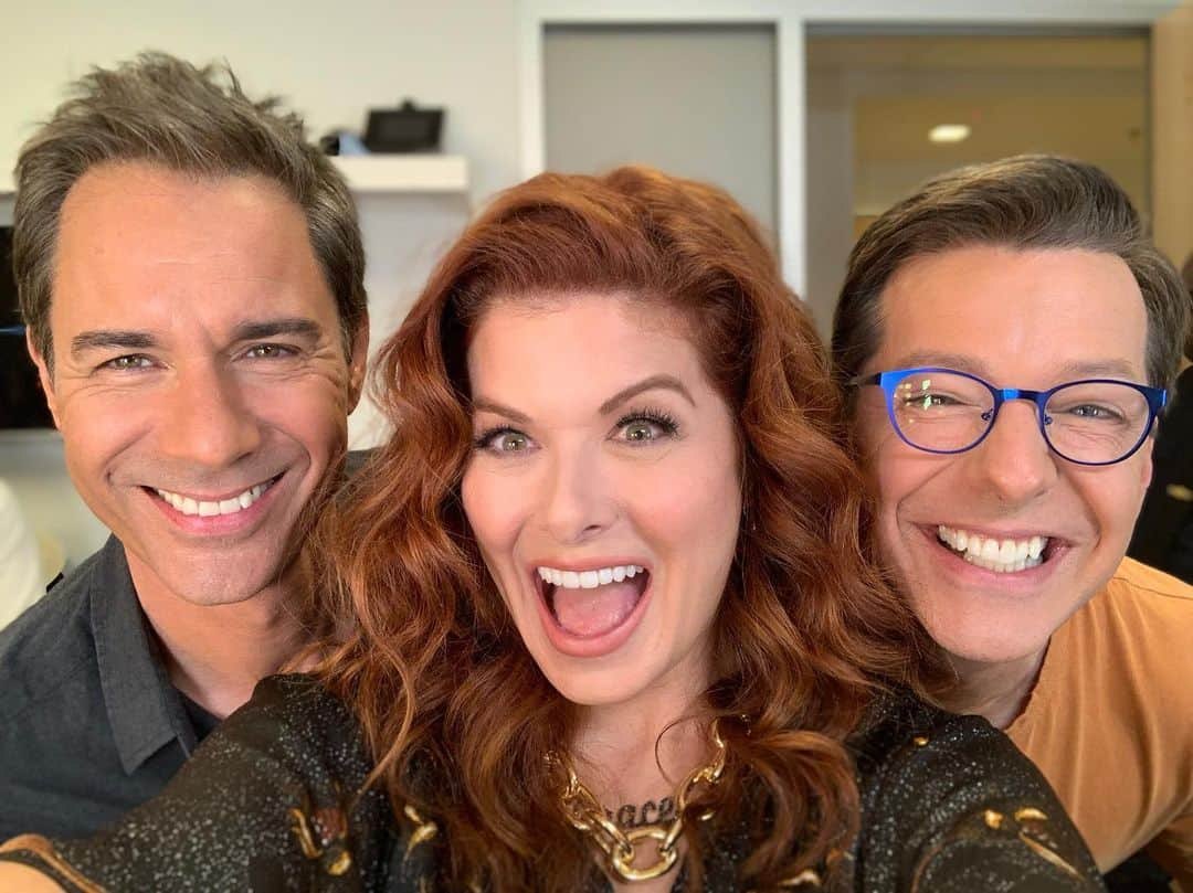 デブラ・メッシングさんのインスタグラム写真 - (デブラ・メッシングInstagram)「EPISODE #308 ! Almost half way done with the season. So much laughing and fun in this episode. #happy #seanhayes #ericmccormack」9月19日 10時17分 - therealdebramessing