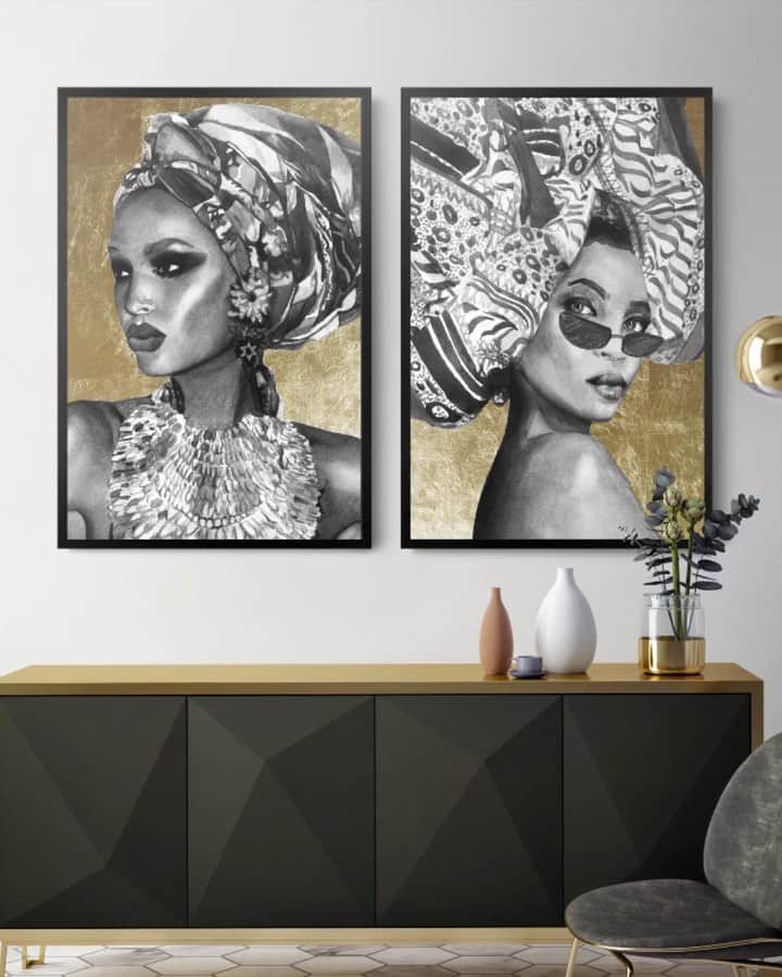 のインスタグラム：「Gallery Wall Sets ✨ Hand picked by our experts 😍 #olivergal」