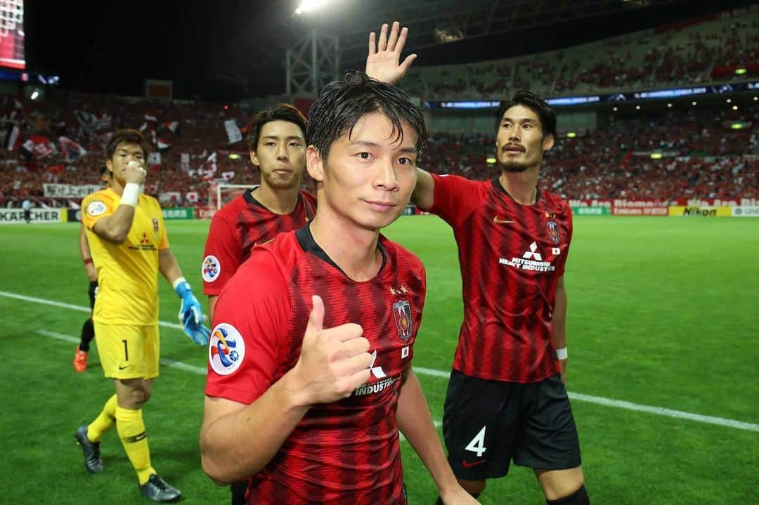 長澤和輝のインスタグラム：「🤭👍🙋‍♂️ #urawareds #acl2019 #浦和レッズ」