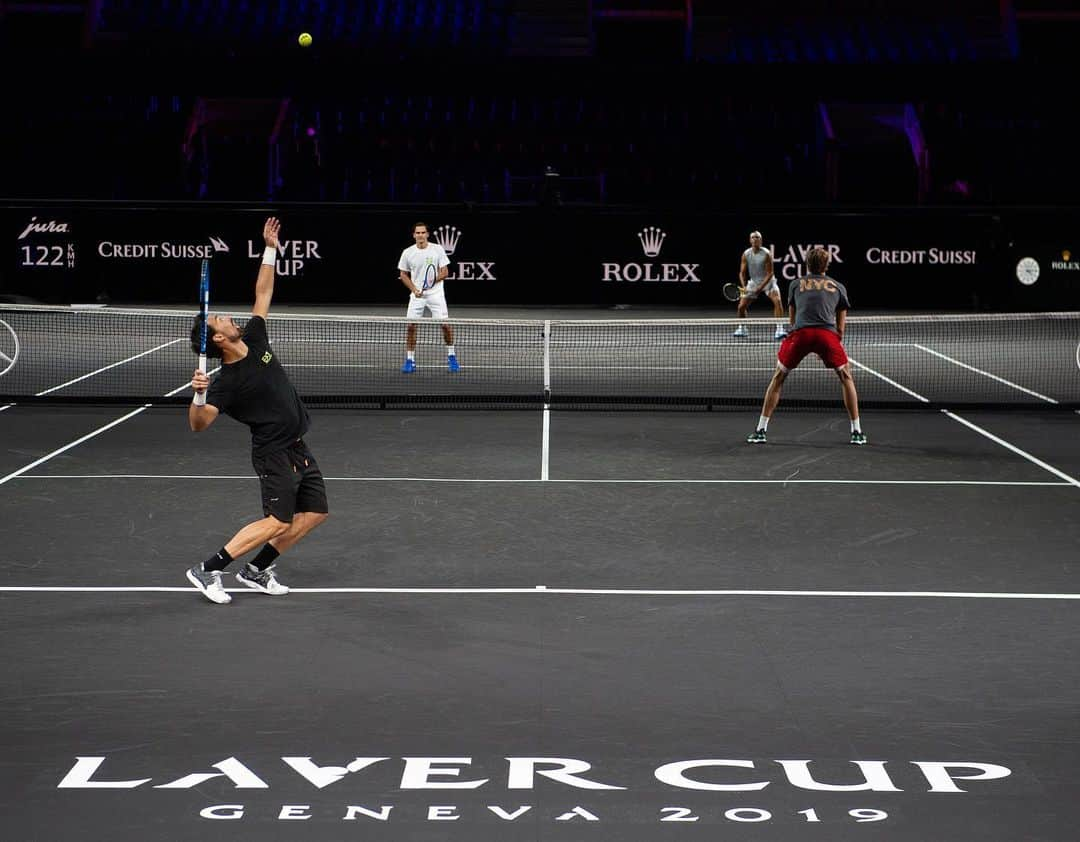 ファビオ・フォニーニさんのインスタグラム写真 - (ファビオ・フォニーニInstagram)「Only one day to go! ⚡️ #lavercup #teameurope #geneva」9月19日 20時25分 - fabiofogna