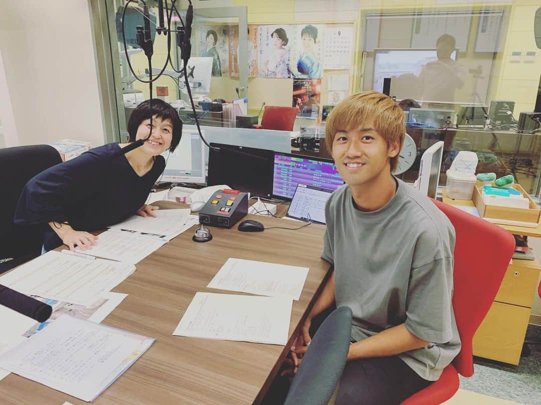 花井聖さんのインスタグラム写真 - (花井聖Instagram)「脇汗ハンパなかった。 #KNBラジオ」9月19日 20時51分 - sho___1110