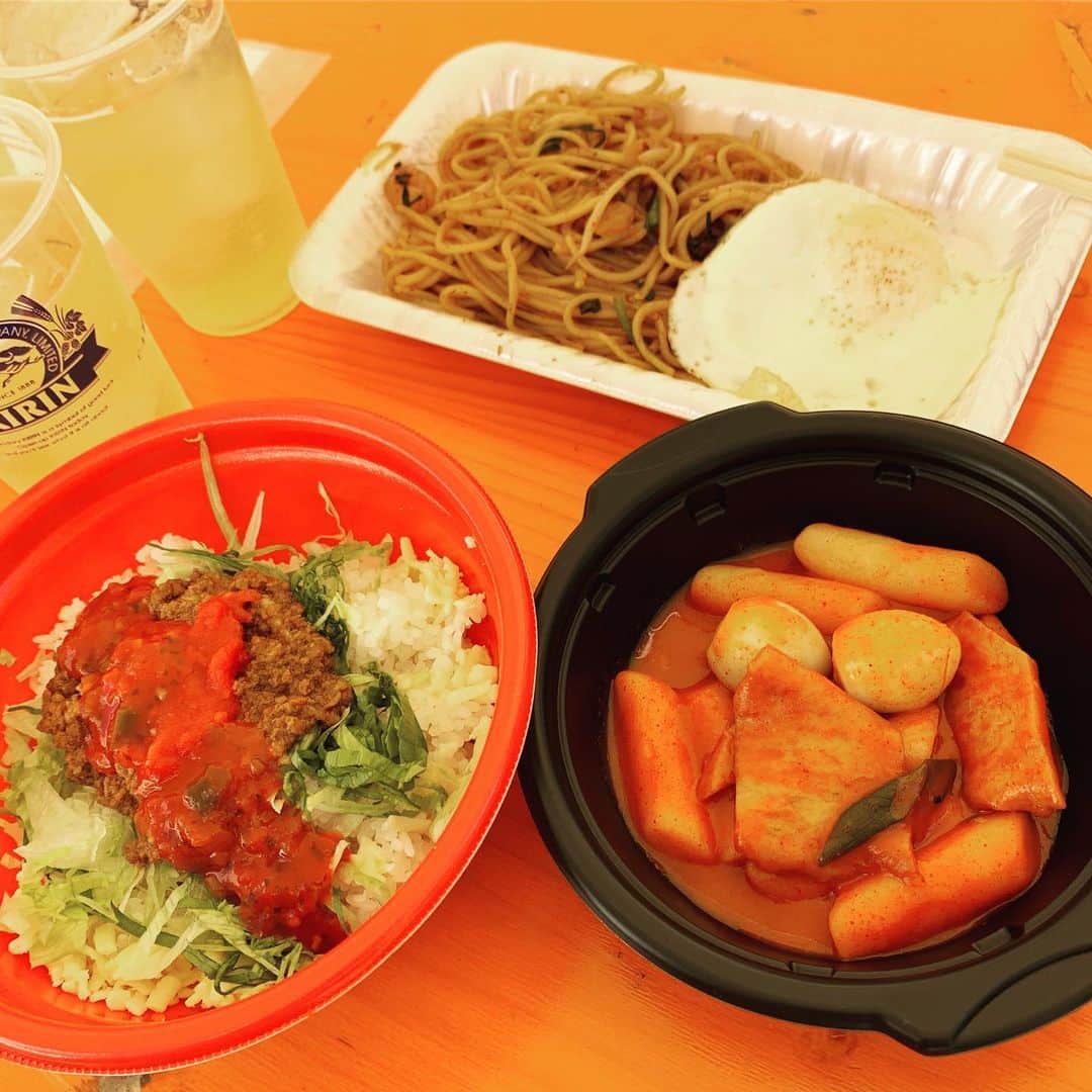 のってんのインスタグラム：「激辛グルメ祭りきたよー！！ 辛さレベル激辛まで食べたけど、意外といけた！！ 罰ゲームでデスソースとか食べてきて、慣れたのかもしれない、、笑(YouTuberあるある)」