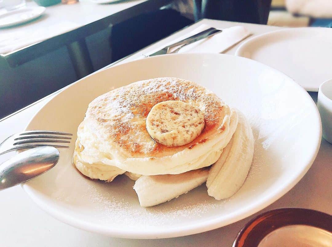 畑山亜梨紗さんのインスタグラム写真 - (畑山亜梨紗Instagram)「一番好きなパンケーキ。 ♡ #リコッタチーズパンケーキ」9月19日 15時07分 - a_ufo_91