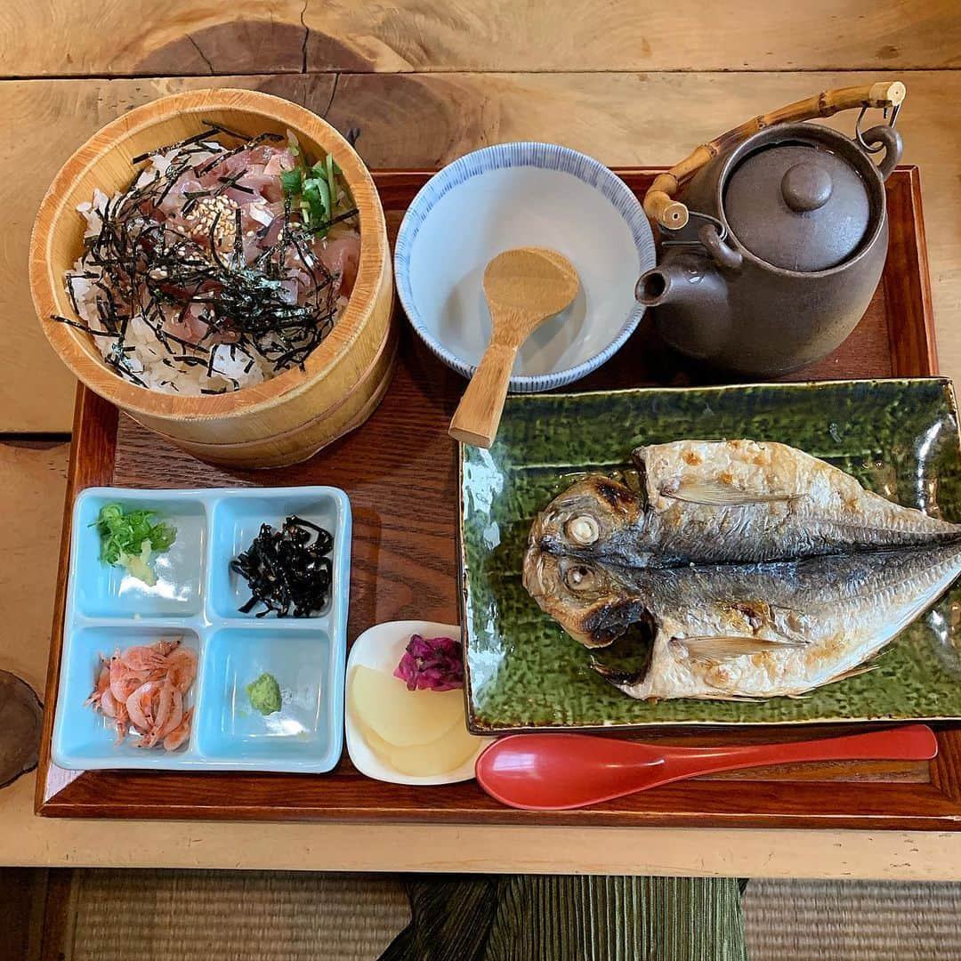 高田茉実さんのインスタグラム写真 - (高田茉実Instagram)「昨日たべた まご茶漬け🍚 おいしかったなぁ、 海の幸。🐟 #熱海  #熱海グルメ #熱海旅行」9月19日 16時10分 - __mamico