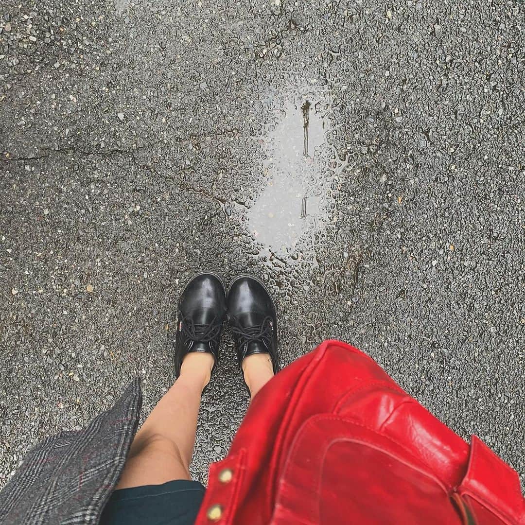 かれんのインスタグラム：「れいにー . ☔︎」
