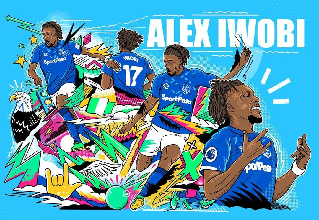 エヴァートンFCさんのインスタグラム写真 - (エヴァートンFCInstagram)「🤟💙 • • • #iwobi #alexiwobi #big17 #17 #everton #efc #blues #toffees #goodison #nigeria #naija #supereagles #africa #yaadigg #pl #premierleague」9月19日 18時27分 - everton