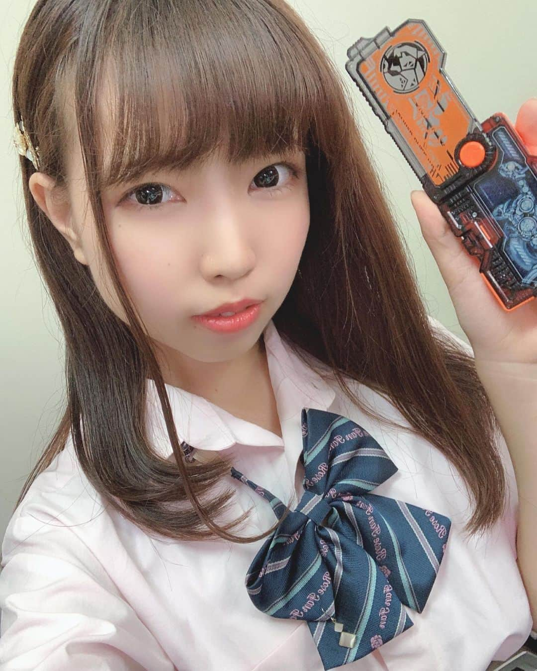 枡川茉衣さんのインスタグラム写真 - (枡川茉衣Instagram)「バルキリーもかっこいいよね！🧡 #仮面ライダーバルキリー #仮面ライダーゼロワン #バルキリー #ゼロワン #仮面ライダー01 #仮面ライダー #仮面ライダー女子 #特撮女子 #ラッシングチータープログライズキー #プログライズキー」9月19日 20時05分 - masukawa1113