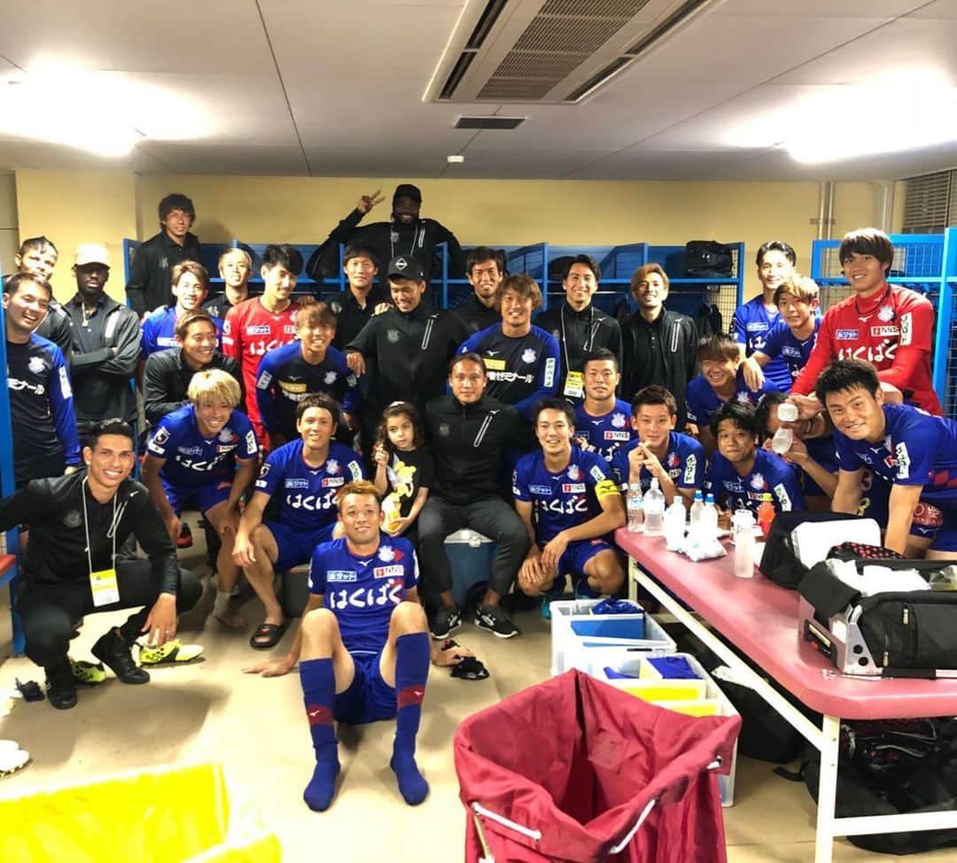森晃太のインスタグラム：「熱い応援ありがとうございました！！チーム全員の力で勝った試合だと思います。引き続き応援よろしくお願いします💪」