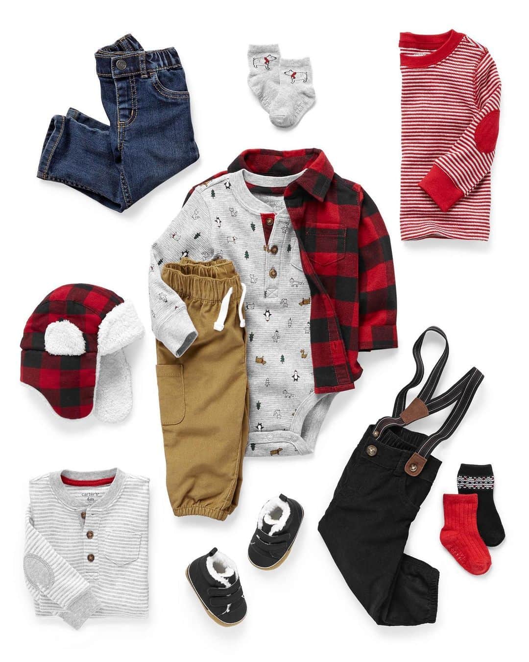 のインスタグラム：「Cue the awws. ❤️🌲🐧☃️ Get the best before anyone else, but tag a friend that needs to see this 😉! #holiday #sneakpeek #lovecarters」