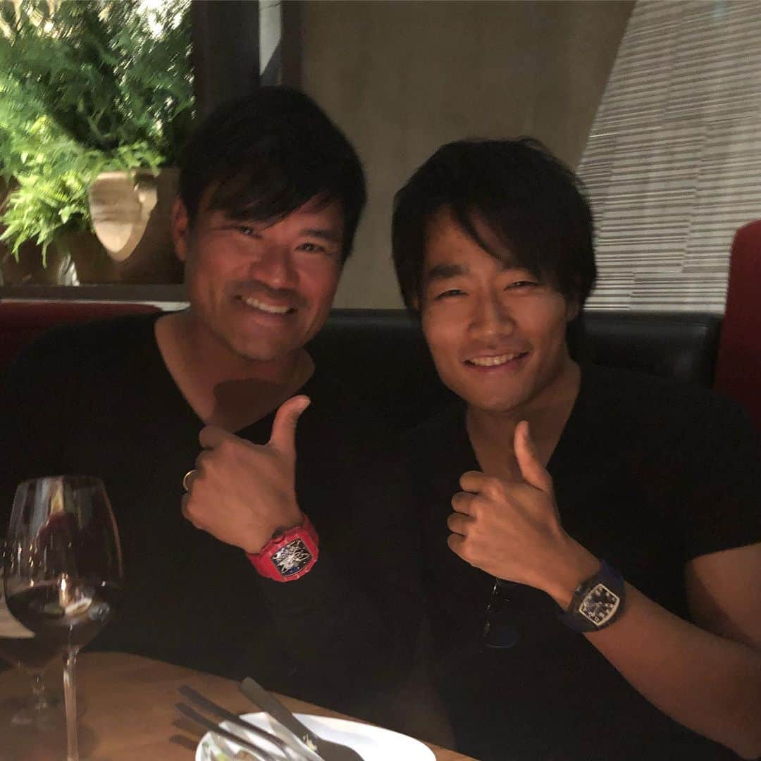 宮里優作さんのインスタグラム写真 - (宮里優作Instagram)「We had a good time with @nobu_mat13 @richardmilleofficial @richardmilleeurope @richardmillejapan」9月20日 6時33分 - yusakumiyazato_official