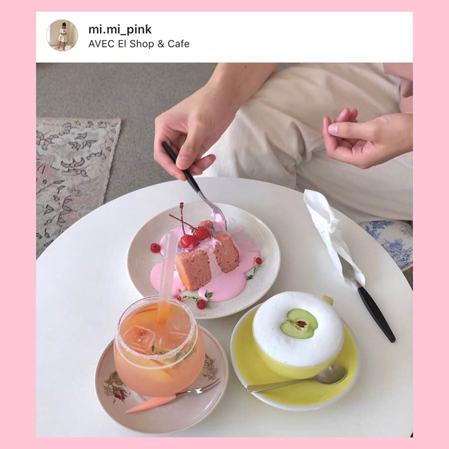 bis_web bis [ビス] さんのインスタグラム写真 - (bis_web bis [ビス] Instagram)「☕️﻿﻿ ﻿﻿ ﻿﻿ ﻿﻿ ﻿﻿ 韓国といえば、内装や外装が可愛いだけではなく、お食事も美味しい、女の子が憧れるようなカフェがたくさんあるイメージですよね💗﻿﻿ そこで今回は 、韓国のオシャレなカフェをまとめました！﻿﻿ ﻿﻿ ﻿﻿ 韓国カフェ特集 vol.1 ﻿﻿ ﻿﻿ "ソウル周辺" ﻿﻿ ﻿﻿ @gestalt.coffee (弘大)﻿﻿ 『cafe Miei』(弘大)﻿﻿ @mirabeaupatisseries (延南洞)﻿﻿ 『cetu』(明洞)﻿﻿ @avec.el (東大門)﻿﻿ @ofmybutter (延南洞)﻿﻿ ﻿﻿ ﻿﻿ 弘大エリアや延南洞エリアは可愛いお店が集中しているのでカフェ巡りにぴったりです！﻿﻿ ﻿﻿ ﻿﻿ みんなが行った韓国カフェを﻿﻿ @bis_web / #bis_web ﻿﻿ のタグ付けをして紹介してね🍑﻿﻿ ﻿﻿ ﻿﻿ #韓国旅行 #韓国 #カフェ #cafe #韓国カフェ #ソウル #弘大 #東大門 #延南洞 #明洞 #coffee #カフェ巡り#lemonade #レモネード #ピンク #sweet #甘党 #데일리 #굿 #한국 #한국카페 #카페스타그램 #케익 #카페투어 #카페추천 #홍대 #연남동 #bis_web ﻿﻿」9月19日 22時10分 - bis_web
