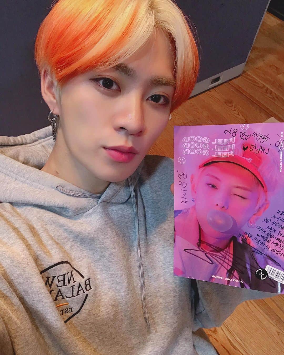 ピョン・ヒョンミンさんのインスタグラム写真 - (ピョン・ヒョンミンInstagram)「#K타이거즈제로 데뷔 축하🔥 감사합니다! 오랜시간 기다려주셔서 정말 감사해요여러분 꼭 보답할께요😢🙏🏻❤️ 앞으로 힘내봐요 제로들🙌 그리고 막방까지 잘 마무리한 우리횽 댄이 사랑해💙 내일 #뮤직뱅크 도 화팅😎」9月19日 22時04分 - bhm__99