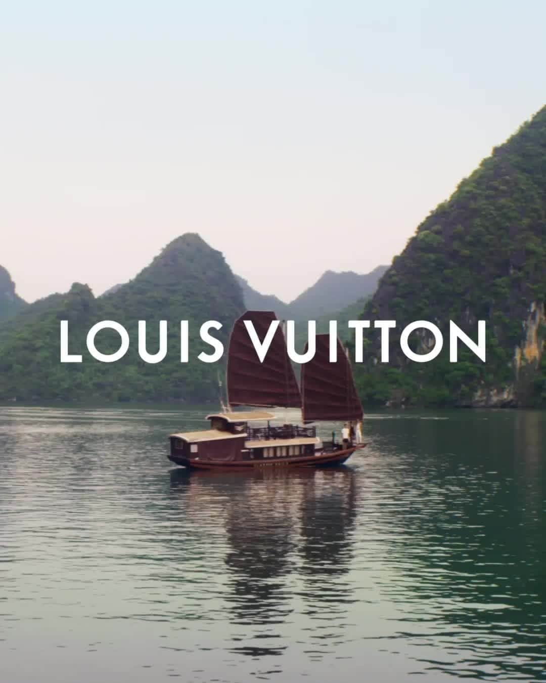 のインスタグラム：「As if suspended in time. The Spirit of Travel has been #LouisVuitton’s guiding principle since the Maison’s founding in 1854. Discover the new campaign set in Vietnam via link in bio.」