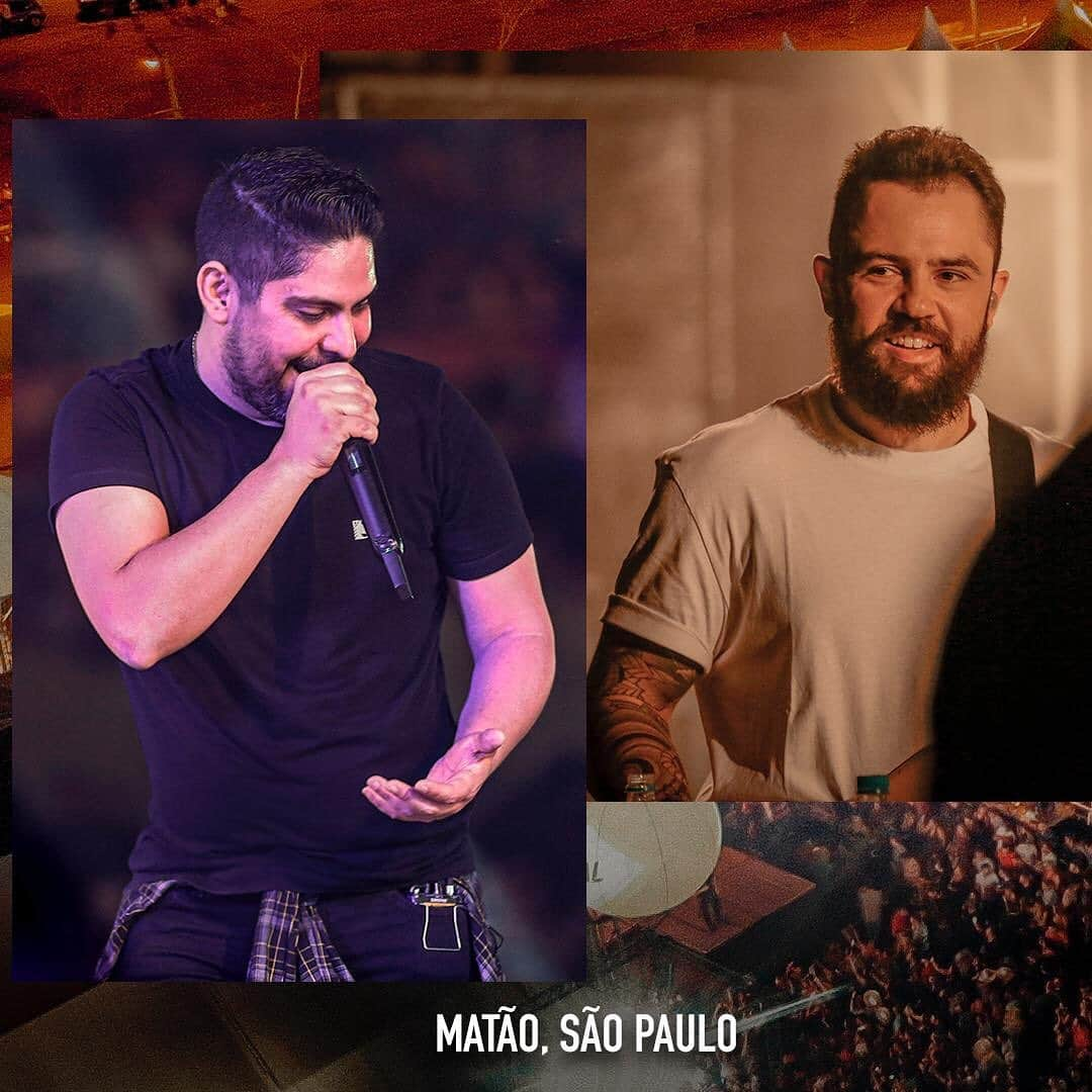 Jorge & Mateusさんのインスタグラム写真 - (Jorge & MateusInstagram)「Iniciamos os shows da semana com sucesso! Matão-SP sempre impressiona. Arraste pro lado e confira os registros! 😉 #JeMemMatão」9月19日 22時15分 - jorgeemateus