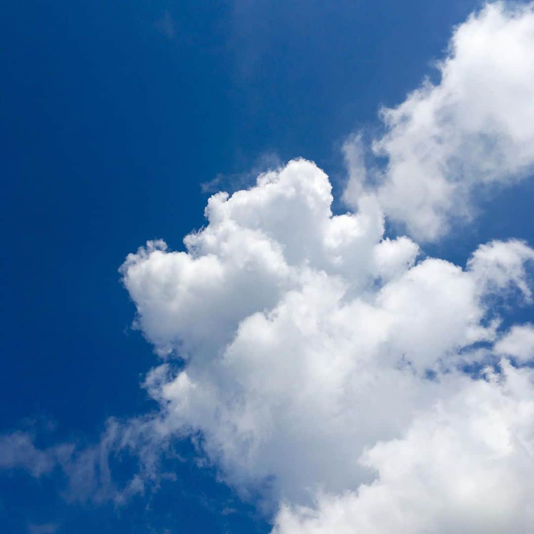のインスタグラム：「☁️🌞✨ . 今年は本当に夏が短かったなあ〜 この空は自宅前から📸 . . #nofilter #summer #sky #bluesky #beautiful #tb #雲 #空 #goodday #perfect #nap #chill #tokyo #japan」