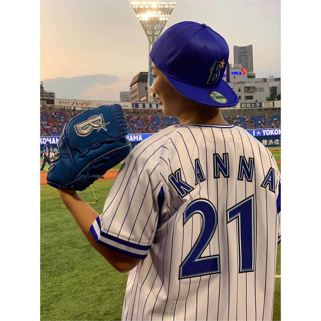 浅倉カンナさんのインスタグラム写真 - (浅倉カンナInstagram)「始球式楽しかった⚾️ 貴重な体験でした。 横浜ベイスターズのサヨナラホームラン！ 感動的な勝利でなんだか嬉しかったです🥺 やっぱりどのスポーツも生観戦が1番✨ 選手の皆様、お疲れ様でした！ そして関係の皆様、ありがとうございました！ 一生残る、一瞬のために。 #横浜ベイスターズ #広島カープ  #NEWERAday」9月19日 23時14分 - a_kanna_