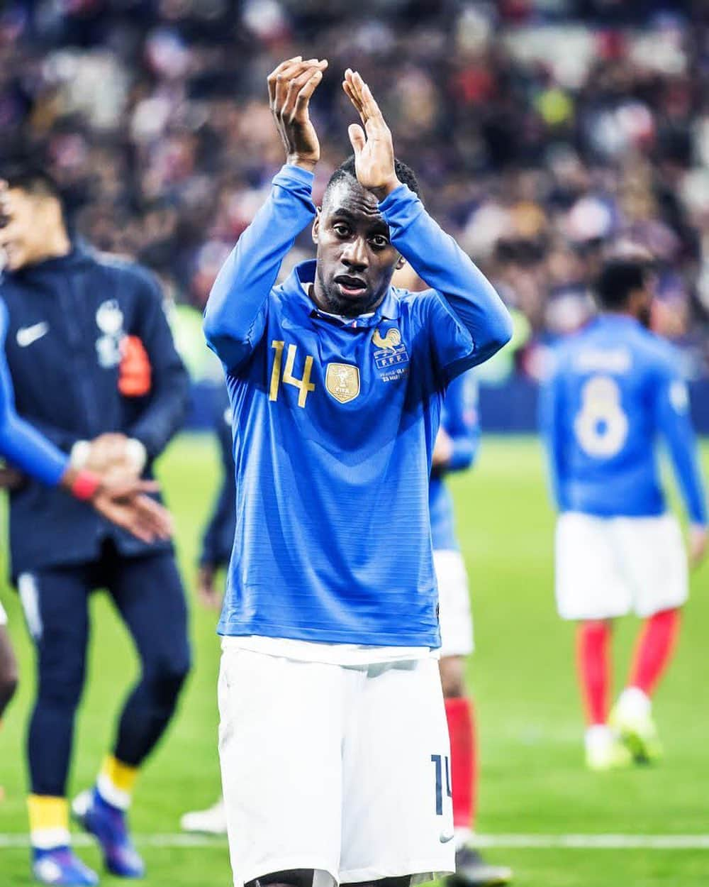 サッカー フランス代表チームさんのインスタグラム写真 - (サッカー フランス代表チームInstagram)「Les 3 poumons 🦑️ #FiersdetreBleus @blaisematuidiofficiel 📸 @bledfc - The 3 lungs 🦑」9月19日 23時59分 - equipedefrance