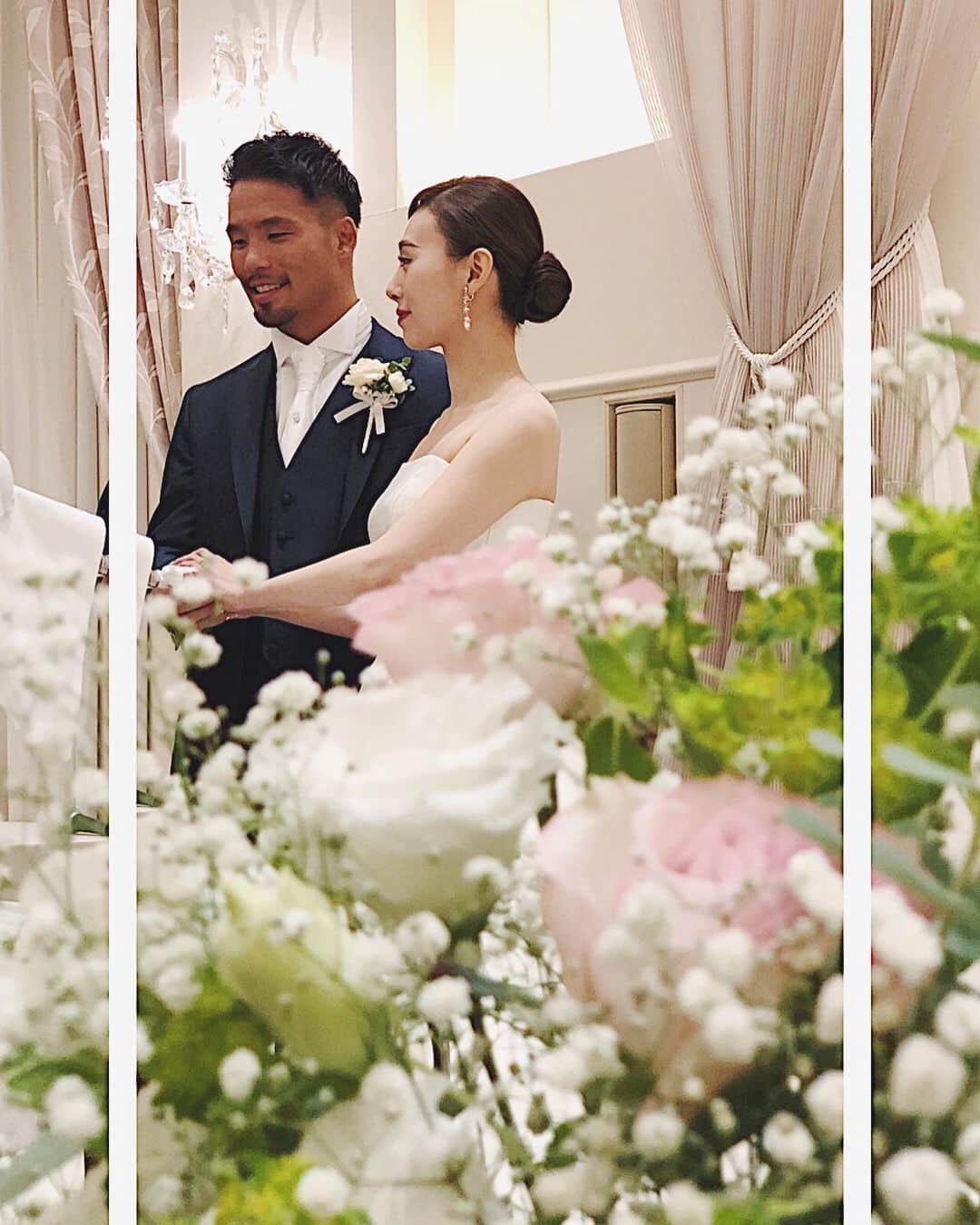 藤川沙弥さんのインスタグラム写真 - (藤川沙弥Instagram)「𝐻𝒶𝓅𝓅𝓎 𝒲𝑒𝒹𝒹𝒾𝓃𝑔𓂃𓂂𓅯﻿ ﻿ 先日、楽しみで仕方なかった﻿ 大好きな @nanase_kubo の結婚式へ💒✨﻿ ﻿ 仕事では尊敬する大先輩。﻿ プライベートでは大好きが止まらない﻿ 大切な友達です💗﻿ ﻿ 七瀬の幸せそうな満面の笑顔が沢山見れて﻿ この日は各所でひたすら泣いてました😭笑﻿ もぅうっとりするくらい綺麗すぎて輝いてて、﻿ あえて、シンプルなウェディングドレスを﻿ 着こなしていて美しかったぁ…🥺❤️﻿ 絶対見たいって話してた、﻿ 七瀬のマーメイドドレス姿も最高。🧜🏻‍♀️✨😍﻿ ﻿ この日は一日中、﻿ 皆が幸せな空気に包まれてたなぁ😌🌷﻿ ﻿ ﻿ 楽しい彼と最高にハッピーな家庭を作ってね💐﻿ 末永くお幸せに😍❤️❤️❤️﻿ ﻿ ﻿ メモに文を書き出してたら、びっくりするくらい﻿ めちゃくちゃ長文になっちゃったから﻿ それはまた個人的に伝えよう🕊📮﻿ ﻿ ﻿」9月19日 23時59分 - s_a_y_a_p_i