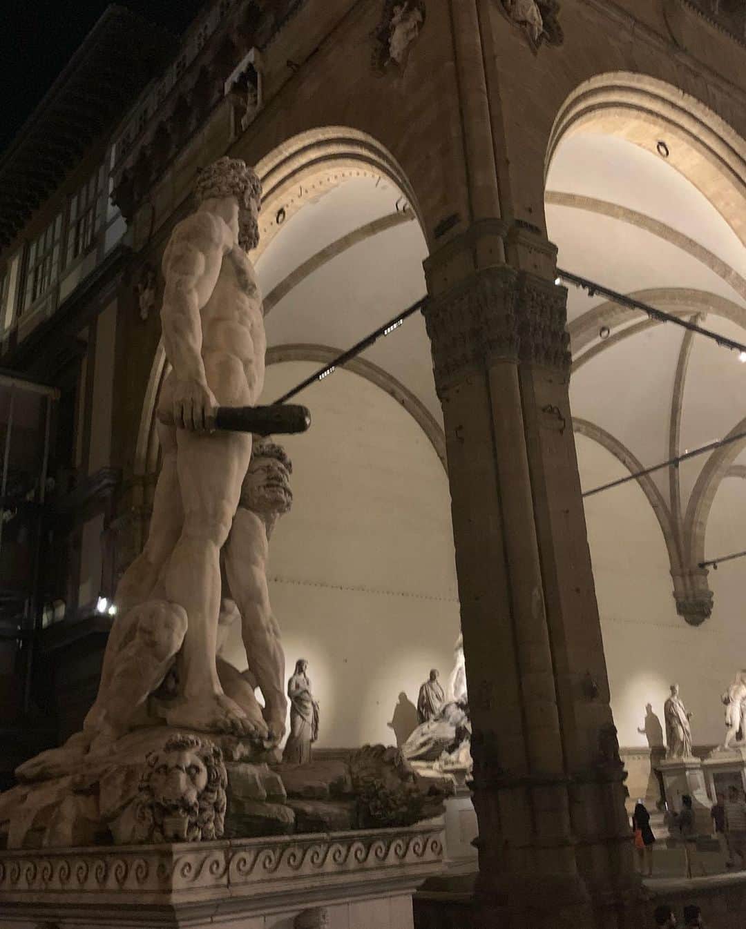 和央ようかさんのインスタグラム写真 - (和央ようかInstagram)「Florence at night 🕍🇮🇹 フィレンツェの夜🇮🇹🕍 ここはベッキオ宮殿 昼とはまた趣きが違い、素敵。中世にタイムスリップしたみたいな不思議な空間❤️🇮🇹🕍 #takakoworldstylin🌎  #lifestyle #italy 🇮🇹 #florence #firenze #atnight  #yokawao#和央ようか #イタリア #フィレンツェ #ベッキオ宮殿 #palazziovecchio#vecchiopalace」9月20日 0時32分 - yokawao0215