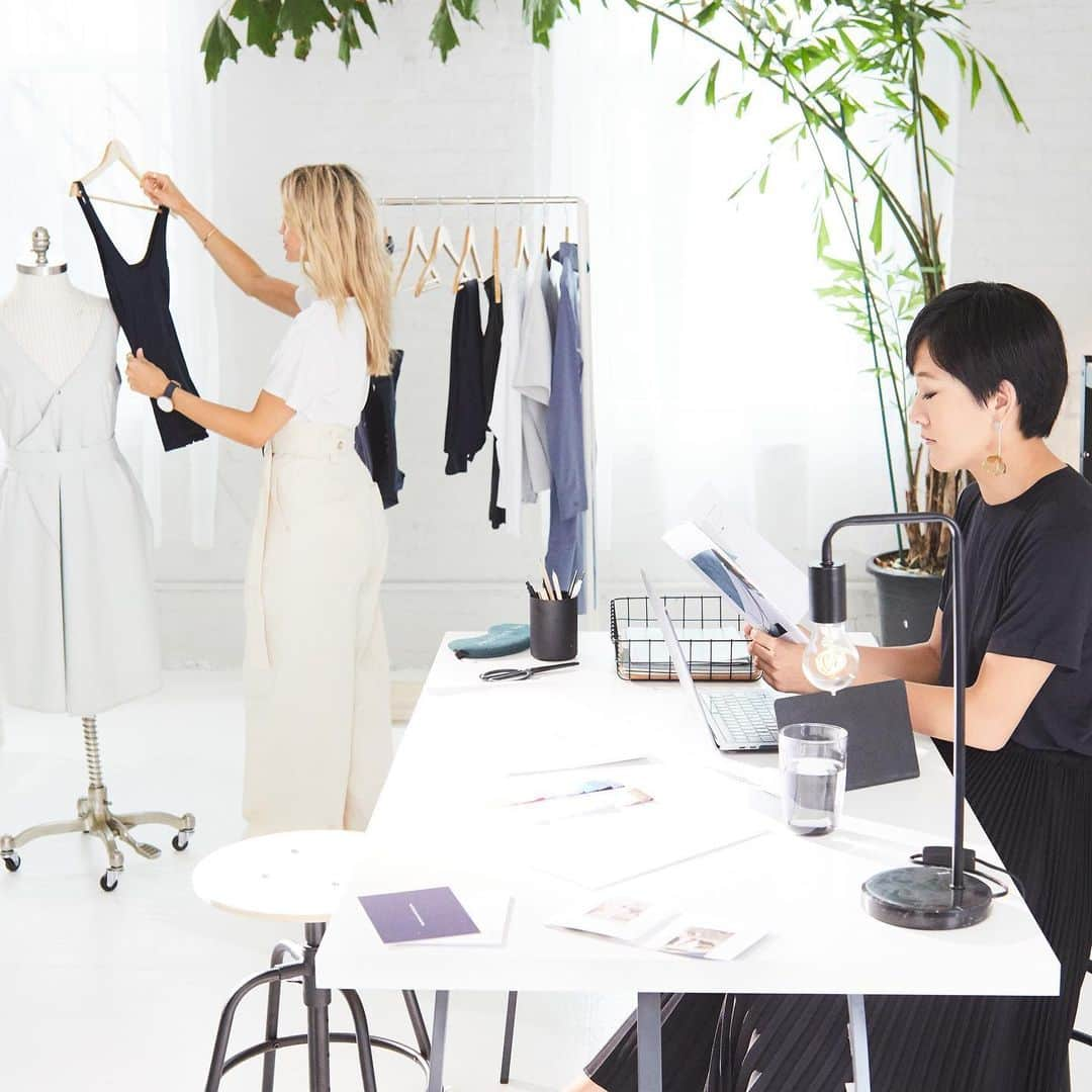 マリクレールさんのインスタグラム写真 - (マリクレールInstagram)「@meg.he and @ninafaulhaber launched @thisisaday with the goal of creating sustainable, versatile wardrobe basics. Through a partnership with @the.wing and @landroverusa, they were linked up with mentor @nataliaobertinoguera. Click the link in bio to read more about what they learned, from how to scale their company culture to hiring the right people. #HelloEvoque #LandRover #RangeRoverEvoque」9月20日 2時08分 - marieclairemag