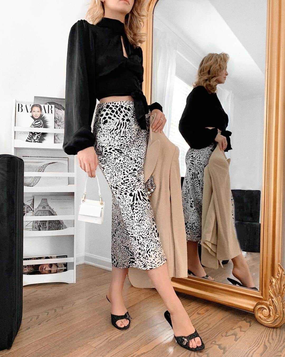 Kelsey Simoneのインスタグラム：「Leopard for fall, groundbreaking 🐆」