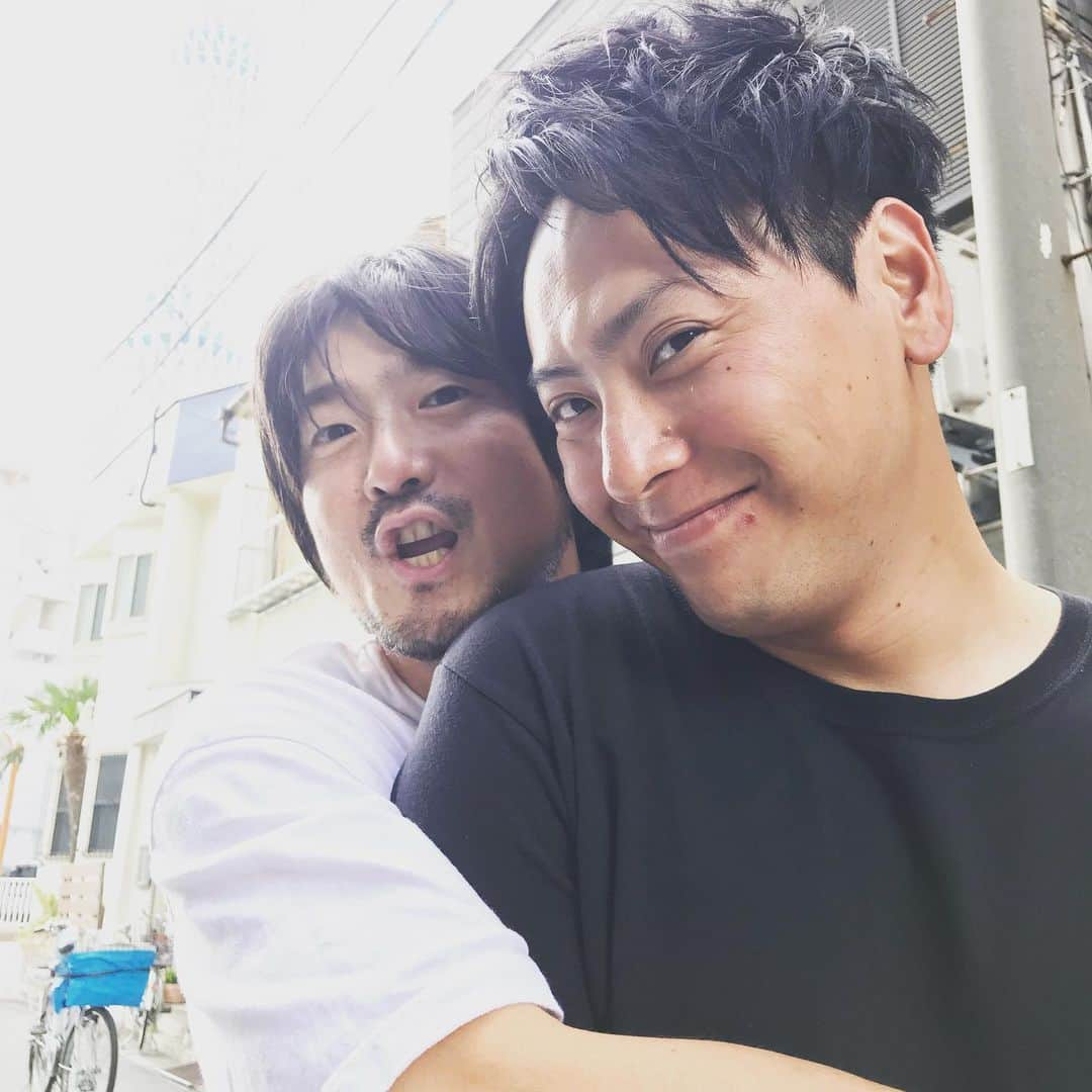 平沼紀久さんのインスタグラム写真 - (平沼紀久Instagram)「健二郎つーかーまーえーたー‼️😁 #悪巧み #詳細は #近日」9月20日 15時12分 - norihisahiranuma