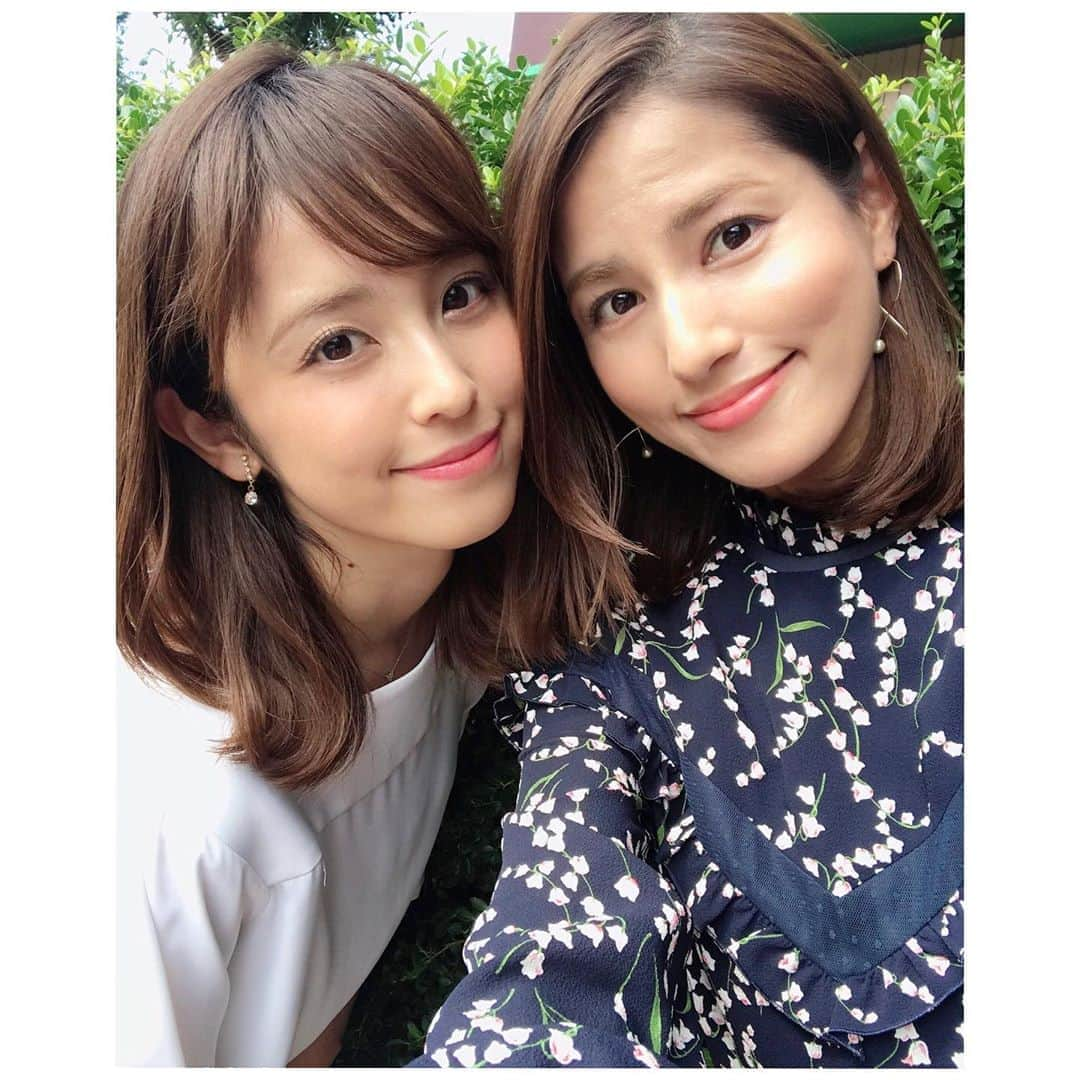 永島優美さんのインスタグラム写真 - (永島優美Instagram)「* 今日の午後は久慈ちゃんと 久しぶりに2人でお仕事でした🎤✨ * 普段なかなかない現場に2人ともドキドキ😂 無事に終わりホッとした時の1枚です☺️ * またお知らせさせてもらいますね♫」9月20日 15時19分 - yuumi_nagashima