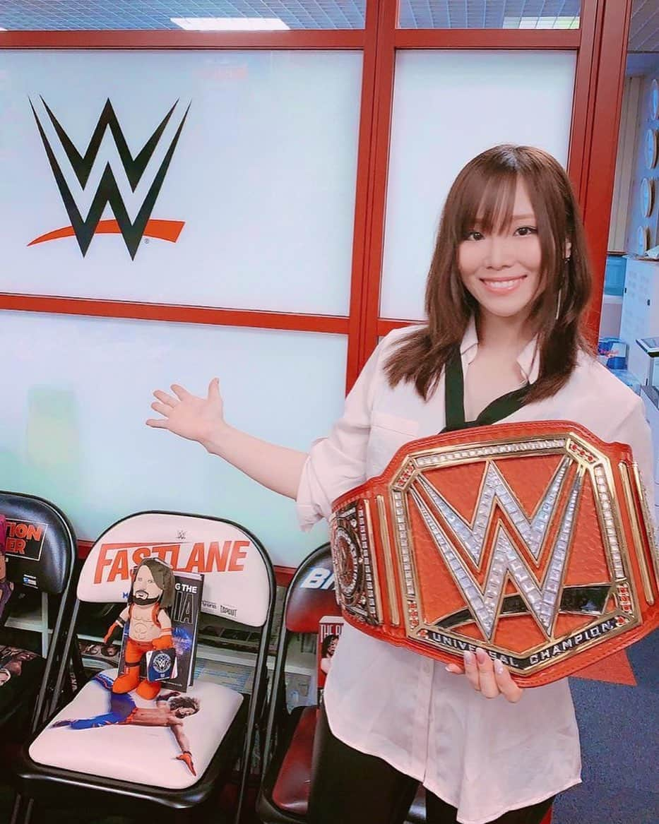 カイリ・セインさんのインスタグラム写真 - (カイリ・セインInstagram)「#wwejapan officeにて☺️⚓️」9月20日 10時55分 - official_kairi