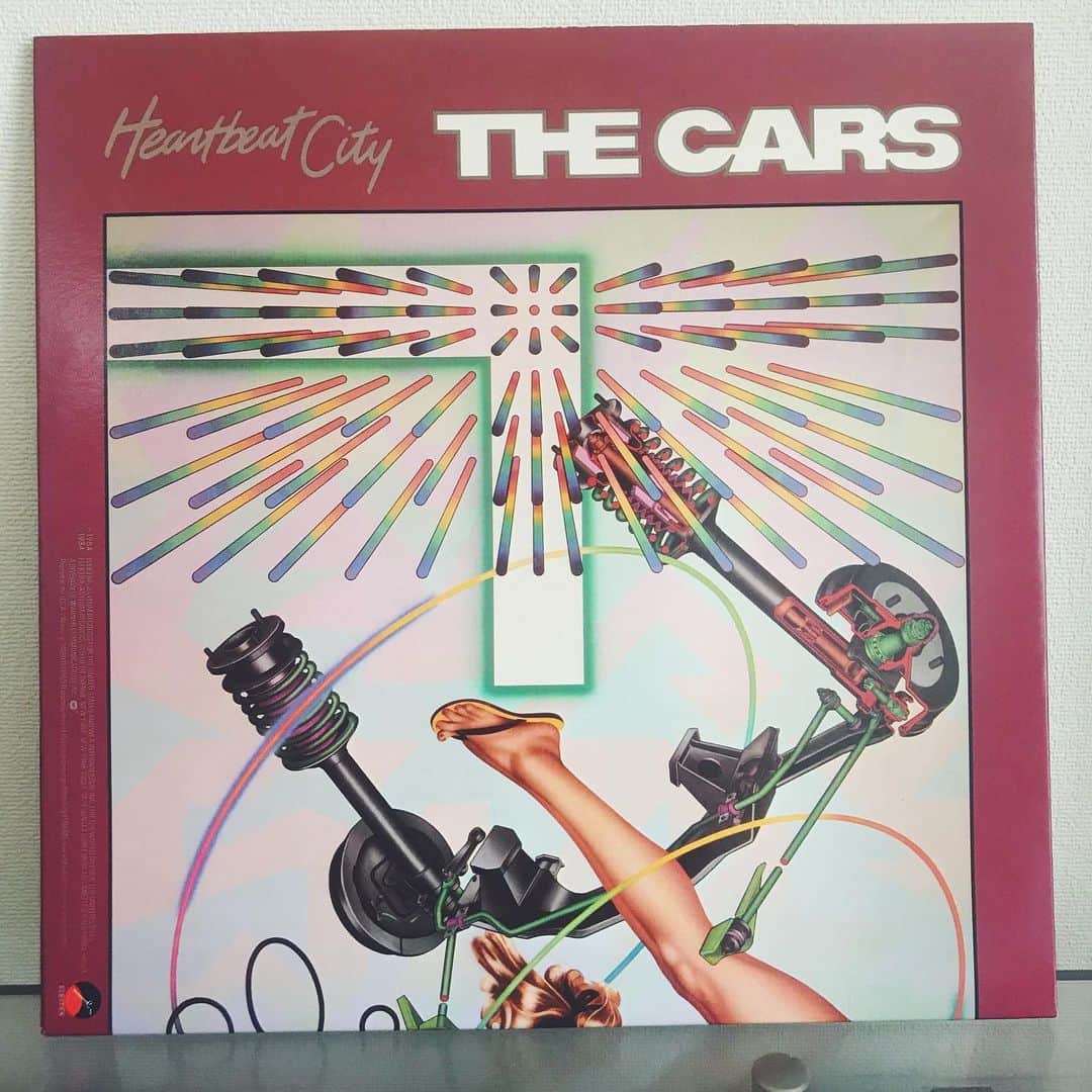 林幸治さんのインスタグラム写真 - (林幸治Instagram)「The Cars ‎– Heartbeat City  #vinyl #1984 #thecars #usoriginal #nowspinning」9月20日 11時46分 - tct_koji_hayashi