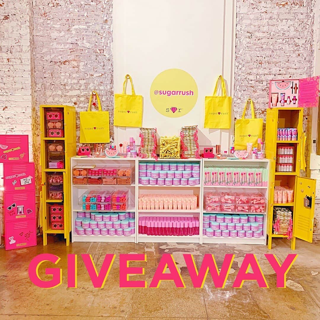 Tarte Cosmeticsさんのインスタグラム写真 - (Tarte CosmeticsInstagram)「GIVEAWAY CLOSED 💜⚠️THIS #GIVEAWAY IS FOR REAL⚠️ We're giving 100 (😱) lucky peeps a chance to WIN their favorite @sugarrush product from tarte.com! HERE'S HOW TO ENTER: 🍬FOLLOW @tartecosmetics on IG 🍬FOLLOW @sugarrush on IG 🍬DOUBLE TAP this pic 🍬TAG A BFF (each BFF tag is an entry) US & INTL. Vaults are excluded. Giveaway ends in exactly 24 hours & the 100 winners will be contacted via DM on Monday. GOOD LUCK! #sugarrush #sugarsquad」9月20日 11時59分 - tartecosmetics