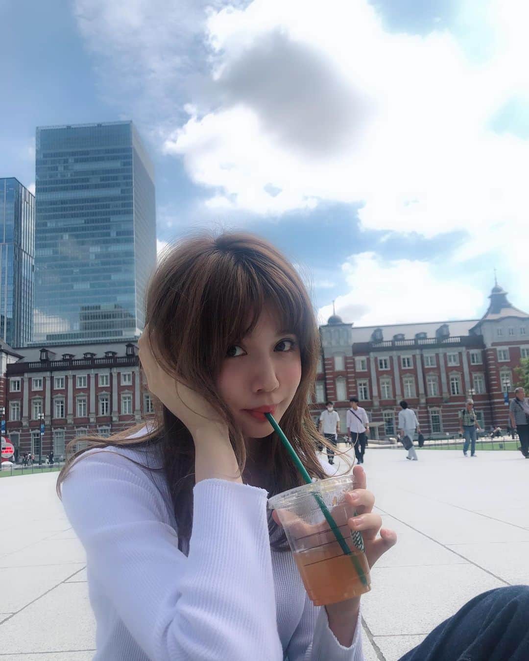 村田倫子さんのインスタグラム写真 - (村田倫子Instagram)「お天気☀︎ 撮影気持ちよい…。」9月20日 12時01分 - rinco1023