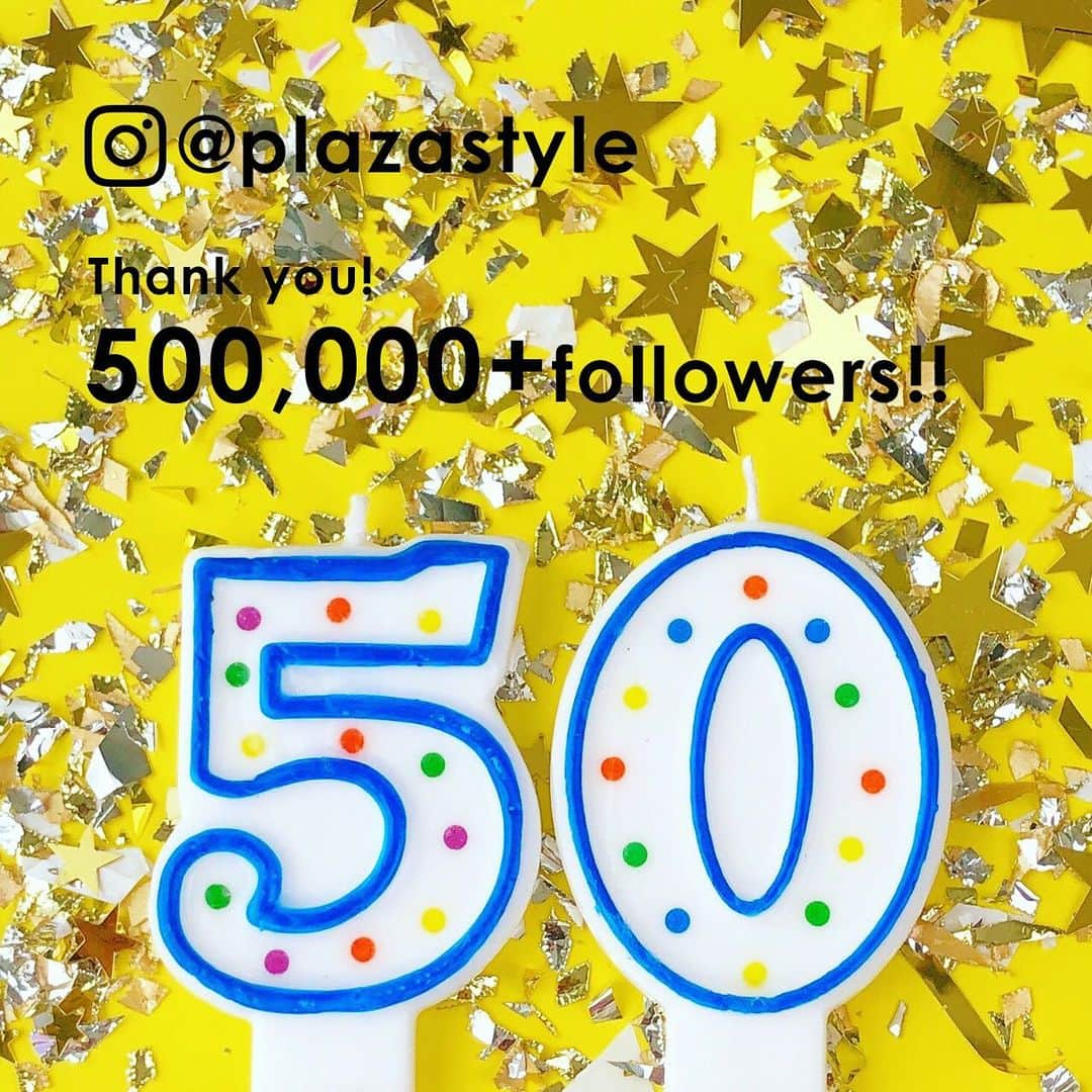 プラザ/PLAZAさんのインスタグラム写真 - (プラザ/PLAZAInstagram)「フォロワー50万人達成🥳🎉プレゼントキャンペーン🎁🎁🎁 . InstagramのPLAZA公式アカウントがこのたびフォロワー50万人を達成しました🎊これまで皆さまに支えられ、記念すべき50万人達成を迎えることができました‼️ありがとうございます😍 . これを記念して、Instagramプレゼントキャンペーンを実施します❤️ . 【キャンペーン期間】 2019年9月20日(金)～10月6日(日) . 💁‍♀️参加方法はこちら💁‍♀️ ①InstagramのPLAZA公式アカウント「@plazastyle」をフォロー＆タグ付け ②3つのハッシュタグから選んでタグ付け、投稿すれば完了✨ . 🌈「#PLAZAスタイル」 お菓子や雑貨、アパレルなど、PLAZAでゲットしたお気に入りアイテムは#PLAZAスタイル をつけて投稿しよう💙 . 💄「#PLAZAコスメ」 PLAZAでゲットしたお気に入りのコスメには#PLAZAコスメ をつけて投稿しよう💜 . 🎁「#PLAZAギフト」 PLAZAの無料ギフトバッグをデコレーション♪できあがったら#PLAZAギフト をつけて投稿しよう💛 . それぞれのハッシュタグ& @plazastyle を付けて投稿いただいた中から、ステキな投稿をしていただいた各3名様へ「@plazastyle」セレクトアイテムをプレゼントいたします♪ . ぜひたくさんの投稿をお待ちしております😍🙌 . キャンペーンの詳細はストーリーズハイライト、またはプロフィールのリンクからPLAZAのWEBサイトをチェック💓 . @plazastyle  #PLAZAスタイル #PLAZAコスメ #PLAZAギフト . #PLAZA #プラザ #MINiPLA #MINIPLA #ミニプラ #キャンペーン」9月20日 12時30分 - plazastyle