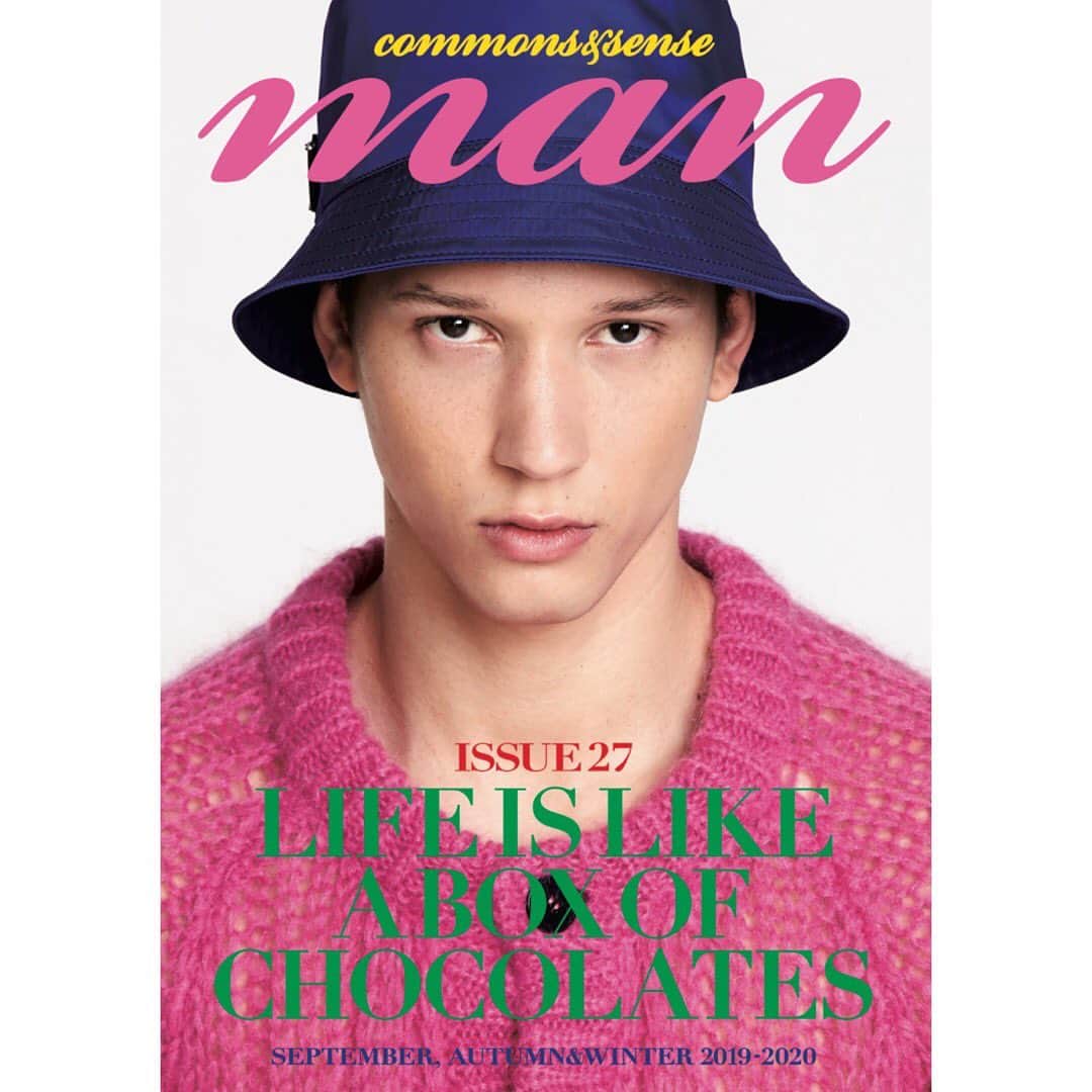 commons&senseのインスタグラム：「. commons&sense man ISSUE27 out on September 27th, 2019!! #prada」