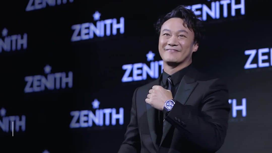ゼニスのインスタグラム：「#HighFrenquencyParty: The last High Frequency Party in Shanghai for the launch of our new Defy Inventor Greater China Edition was a blast! Where would you like to see the next one?  #Zenith #ZenithWatches #EasonChan #Shanghai #DefyInventor #Inventor」