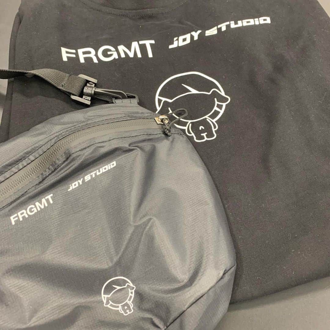 のインスタグラム：「JOY STUDIO x FRAGMENT co-branding products @jd_corporate #JOYSTUDIO」