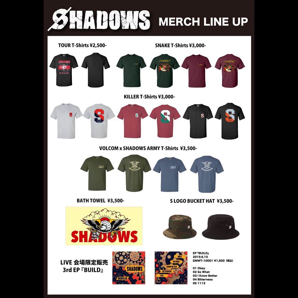 SHADOWSのインスタグラム
