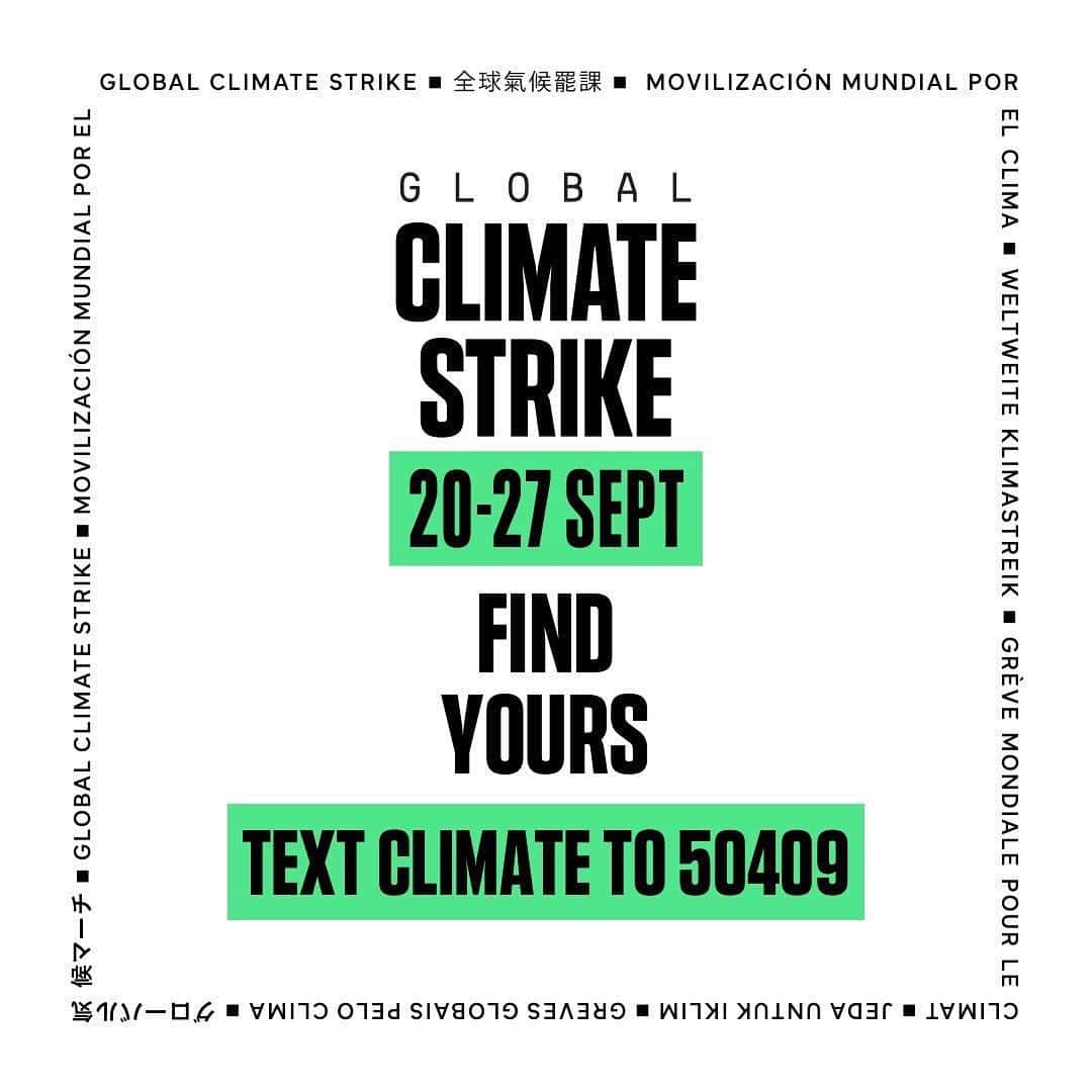 ソフィア・ブッシュさんのインスタグラム写真 - (ソフィア・ブッシュInstagram)「Activism Works. See you on the streets. Text CLIMATE to 50409 to find your global strike. There’s one today and one on the 27th! 🌎 @gretathunberg #FridaysForFuture」9月21日 1時43分 - sophiabush
