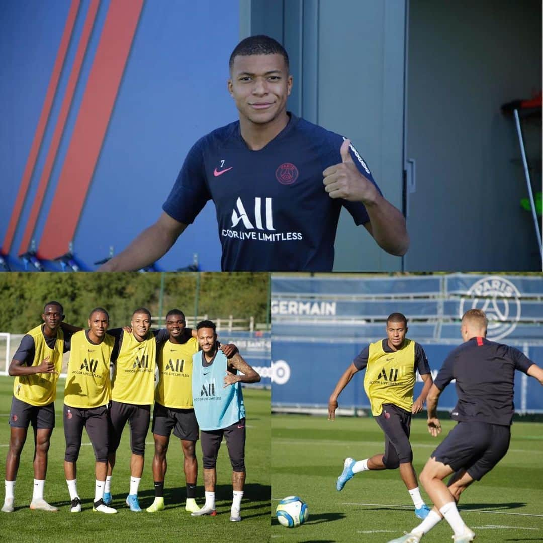 キリアン・エムバペさんのインスタグラム写真 - (キリアン・エムバペInstagram)「⚽️+😃 @psg」9月21日 1時07分 - k.mbappe