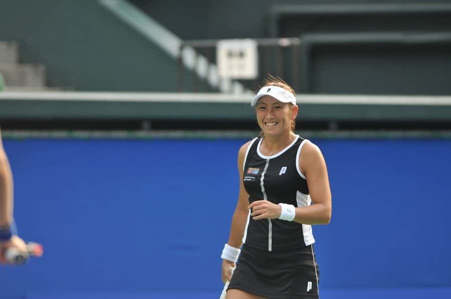 杉山愛さんのインスタグラム写真 - (杉山愛Instagram)「🎾東レPPO 2009🎾 最後のシングルスはまさかのリタイアでしたが…😢 その後なんとか体調復活✨ ダブルスは準優勝でした😆 ダニエラと最後まで組めて🎾幸せな時間でした❤️」9月20日 17時04分 - aisugiyamaofficial