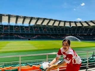 平野ノラさんのインスタグラム写真 - (平野ノラInstagram)「いよいよ🏉🌸🇯🇵 #ラグビーワールドカップ2019 #平野ノラ」9月20日 17時50分 - noranoranora1988