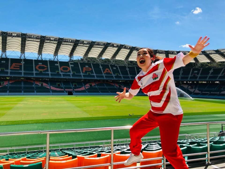 平野ノラさんのインスタグラム写真 - (平野ノラInstagram)「いよいよ🏉🌸🇯🇵 #ラグビーワールドカップ2019 #平野ノラ」9月20日 17時50分 - noranoranora1988