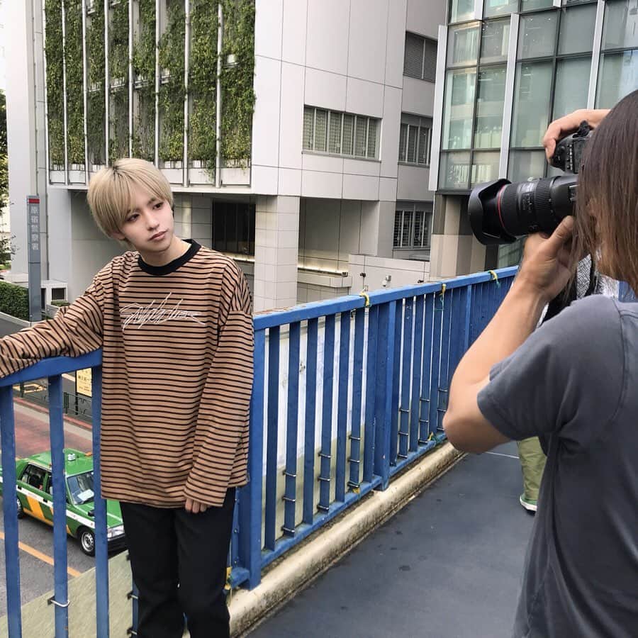 米村海斗さんのインスタグラム写真 - (米村海斗Instagram)「今日は雑誌の撮影とYouTube撮影でした🍂🍂 明日は大阪のHEP FIVEで @_magmell のpop up shopあるので来てね〜今日はちゅかれた」9月20日 17時57分 - kait_ynmr