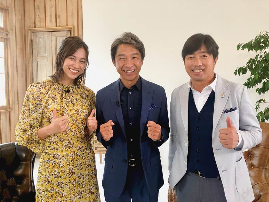 のインスタグラム：「⭐️テレビ情報⭐️ 今週は3つ放送されます💜 みてね〜(*^^*) * * ★ゴルラボTV★ -BS-TBS 9/22(土)23時〜 中里さやかちゃんと、 グアムロケでゴルフ対決してきました！ * ★Pretty&Challenge(プリチャレ)★ -サンテレビ 毎週(金)23時～ -TOKYO MX② 毎週(日)12時30分～ 植手桃子ちゃんと、 ゲストを迎えてチーム戦で対決してます♫ * ★CROSS OVER ★ -Dlifeチャンネル 毎週(日)10:30〜 深堀圭一郎プロと、 レジェンドアスリートをお迎えして、 生い立ちからプロになるまでのお話を インタビューしています☆ 来週からは 平瀬智行さんと荻原次晴さんが出演してくださいます⭐️」
