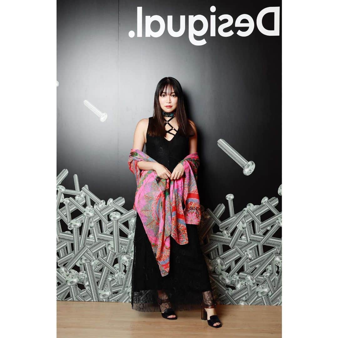 DJ mariennuのインスタグラム：「@desigual store harajuku renewal opening party🌹 #desigualinbeta」