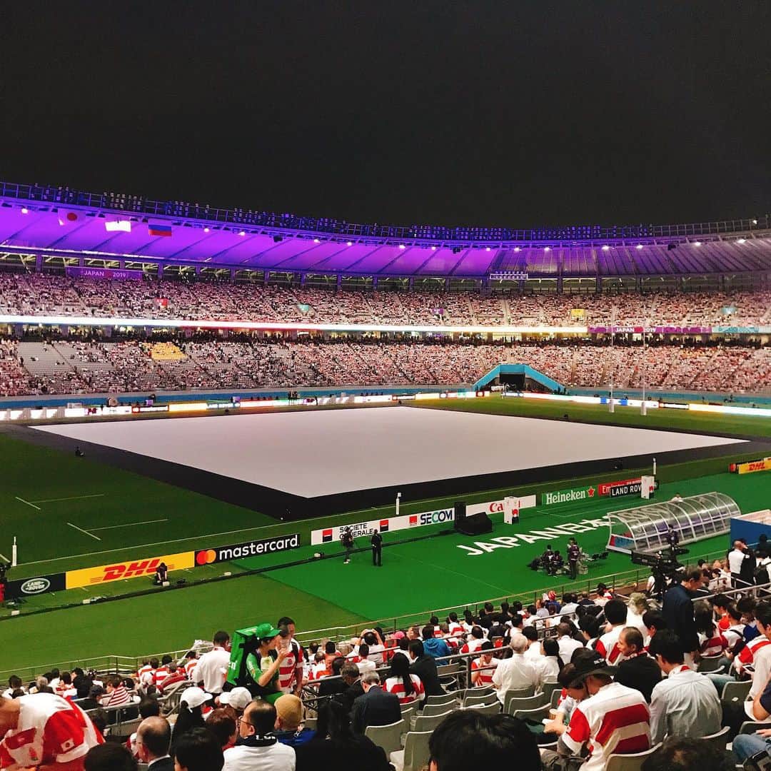 本間昭光のインスタグラム：「RWC2019‼️」