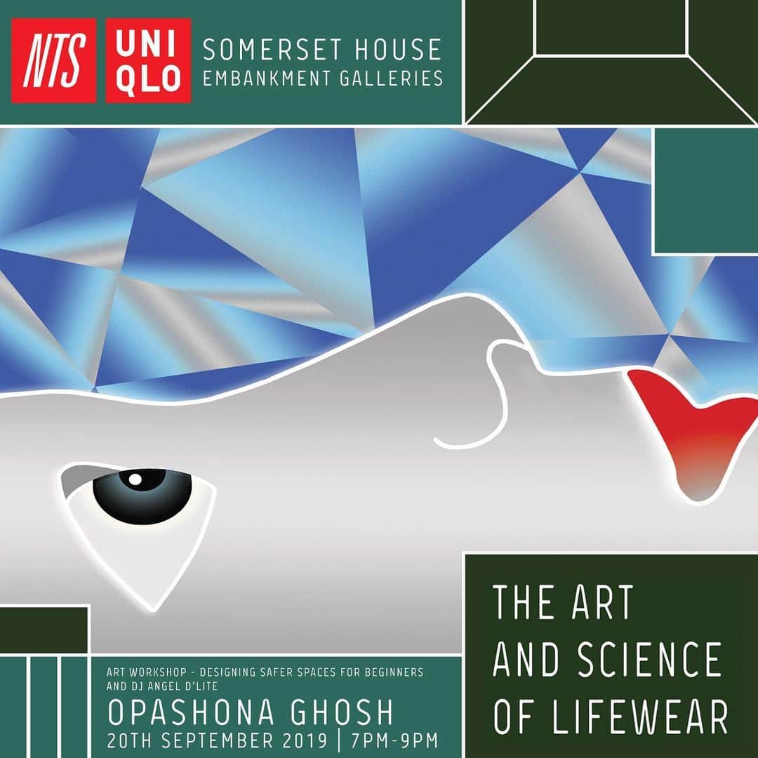 UNIQLO UKさんのインスタグラム写真 - (UNIQLO UKInstagram)「Tonight come down to The Art and Science of LifeWear Exhibition at Somerset House for a poster making workshop with @opashona. Admission is free! #Uniqlo #LifeWear #UniqloLifeWear #LifeWearDay」9月20日 20時26分 - uniqlo_uk