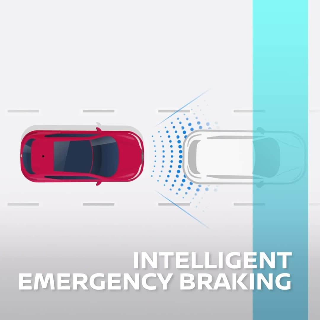 のインスタグラム：「Prepared for the unexpected. Nissan Intelligent Emergency Braking immediately brakes when an obstruction or barrier is detected, making for a more confident and connected drive. #FutureFriday #Nissan #IntelligentMobility」